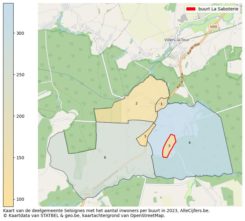 Aantal inwoners op de kaart van de buurt La Saboterie: Op deze pagina vind je veel informatie over inwoners (zoals de verdeling naar leeftijdsgroepen, gezinssamenstelling, geslacht, autochtoon of Belgisch met een immigratie achtergrond,...), woningen (aantallen, types, prijs ontwikkeling, gebruik, type eigendom,...) en méér (autobezit, energieverbruik,...)  op basis van open data van STATBEL en diverse andere bronnen!