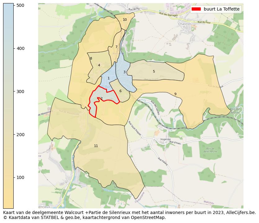 Aantal inwoners op de kaart van de buurt La Toffette: Op deze pagina vind je veel informatie over inwoners (zoals de verdeling naar leeftijdsgroepen, gezinssamenstelling, geslacht, autochtoon of Belgisch met een immigratie achtergrond,...), woningen (aantallen, types, prijs ontwikkeling, gebruik, type eigendom,...) en méér (autobezit, energieverbruik,...)  op basis van open data van STATBEL en diverse andere bronnen!