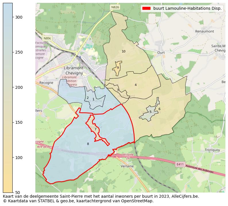 Aantal inwoners op de kaart van de buurt Lamouline-Habitations Disp.: Op deze pagina vind je veel informatie over inwoners (zoals de verdeling naar leeftijdsgroepen, gezinssamenstelling, geslacht, autochtoon of Belgisch met een immigratie achtergrond,...), woningen (aantallen, types, prijs ontwikkeling, gebruik, type eigendom,...) en méér (autobezit, energieverbruik,...)  op basis van open data van STATBEL en diverse andere bronnen!