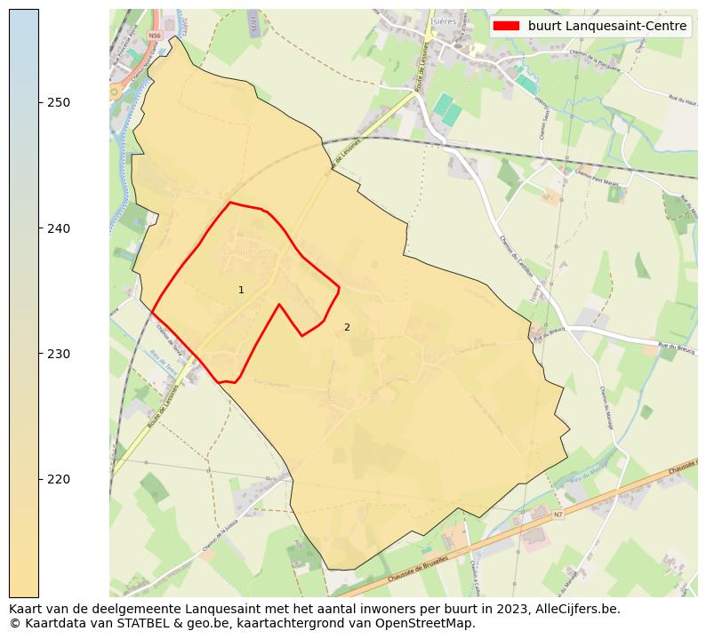 Aantal inwoners op de kaart van de buurt Lanquesaint-Centre: Op deze pagina vind je veel informatie over inwoners (zoals de verdeling naar leeftijdsgroepen, gezinssamenstelling, geslacht, autochtoon of Belgisch met een immigratie achtergrond,...), woningen (aantallen, types, prijs ontwikkeling, gebruik, type eigendom,...) en méér (autobezit, energieverbruik,...)  op basis van open data van STATBEL en diverse andere bronnen!