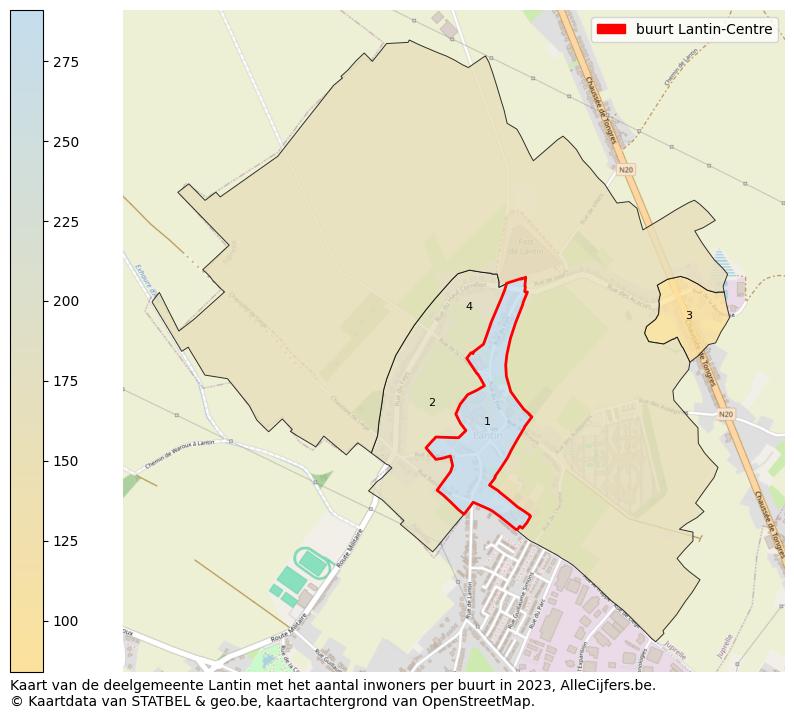 Aantal inwoners op de kaart van de buurt Lantin-Centre: Op deze pagina vind je veel informatie over inwoners (zoals de verdeling naar leeftijdsgroepen, gezinssamenstelling, geslacht, autochtoon of Belgisch met een immigratie achtergrond,...), woningen (aantallen, types, prijs ontwikkeling, gebruik, type eigendom,...) en méér (autobezit, energieverbruik,...)  op basis van open data van STATBEL en diverse andere bronnen!