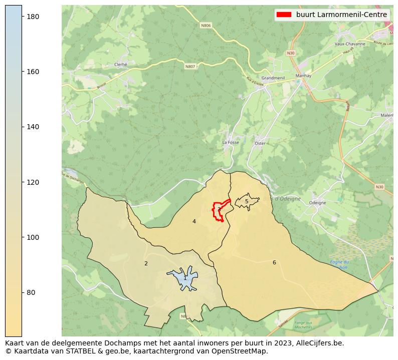 Aantal inwoners op de kaart van de buurt Larmormenil-Centre: Op deze pagina vind je veel informatie over inwoners (zoals de verdeling naar leeftijdsgroepen, gezinssamenstelling, geslacht, autochtoon of Belgisch met een immigratie achtergrond,...), woningen (aantallen, types, prijs ontwikkeling, gebruik, type eigendom,...) en méér (autobezit, energieverbruik,...)  op basis van open data van STATBEL en diverse andere bronnen!