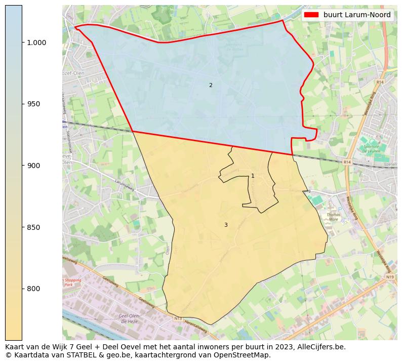 Aantal inwoners op de kaart van de buurt Larum-Noord: Op deze pagina vind je veel informatie over inwoners (zoals de verdeling naar leeftijdsgroepen, gezinssamenstelling, geslacht, autochtoon of Belgisch met een immigratie achtergrond,...), woningen (aantallen, types, prijs ontwikkeling, gebruik, type eigendom,...) en méér (autobezit, energieverbruik,...)  op basis van open data van STATBEL en diverse andere bronnen!