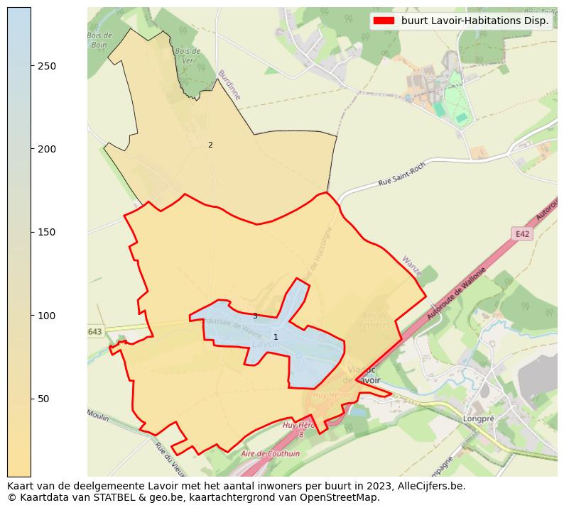 Aantal inwoners op de kaart van de buurt Lavoir-Habitations Disp.: Op deze pagina vind je veel informatie over inwoners (zoals de verdeling naar leeftijdsgroepen, gezinssamenstelling, geslacht, autochtoon of Belgisch met een immigratie achtergrond,...), woningen (aantallen, types, prijs ontwikkeling, gebruik, type eigendom,...) en méér (autobezit, energieverbruik,...)  op basis van open data van STATBEL en diverse andere bronnen!