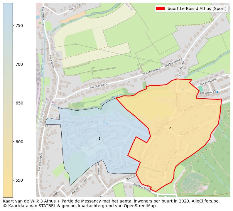 Aantal inwoners op de kaart van de buurt Le Bois d’Athus (Sport): Op deze pagina vind je veel informatie over inwoners (zoals de verdeling naar leeftijdsgroepen, gezinssamenstelling, geslacht, autochtoon of Belgisch met een immigratie achtergrond,...), woningen (aantallen, types, prijs ontwikkeling, gebruik, type eigendom,...) en méér (autobezit, energieverbruik,...)  op basis van open data van STATBEL en diverse andere bronnen!