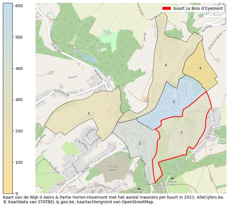 Aantal inwoners op de kaart van de buurt Le Bois d’Eyemont: Op deze pagina vind je veel informatie over inwoners (zoals de verdeling naar leeftijdsgroepen, gezinssamenstelling, geslacht, autochtoon of Belgisch met een immigratie achtergrond,...), woningen (aantallen, types, prijs ontwikkeling, gebruik, type eigendom,...) en méér (autobezit, energieverbruik,...)  op basis van open data van STATBEL en diverse andere bronnen!