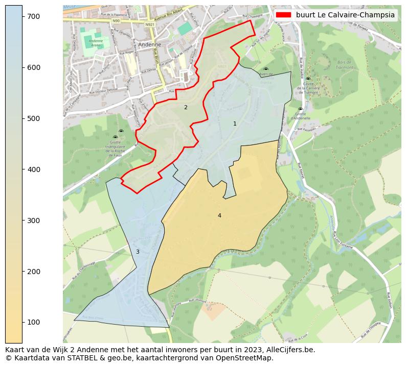 Aantal inwoners op de kaart van de buurt Le Calvaire-Champsia: Op deze pagina vind je veel informatie over inwoners (zoals de verdeling naar leeftijdsgroepen, gezinssamenstelling, geslacht, autochtoon of Belgisch met een immigratie achtergrond,...), woningen (aantallen, types, prijs ontwikkeling, gebruik, type eigendom,...) en méér (autobezit, energieverbruik,...)  op basis van open data van STATBEL en diverse andere bronnen!