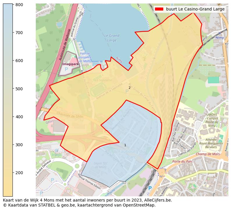 Aantal inwoners op de kaart van de buurt Le Casino-Grand Large: Op deze pagina vind je veel informatie over inwoners (zoals de verdeling naar leeftijdsgroepen, gezinssamenstelling, geslacht, autochtoon of Belgisch met een immigratie achtergrond,...), woningen (aantallen, types, prijs ontwikkeling, gebruik, type eigendom,...) en méér (autobezit, energieverbruik,...)  op basis van open data van STATBEL en diverse andere bronnen!