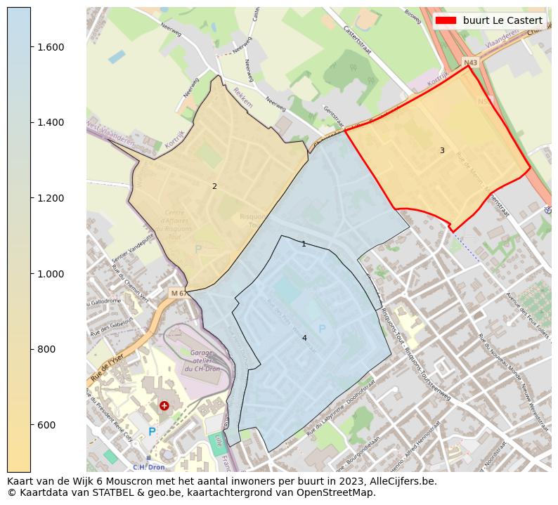Aantal inwoners op de kaart van de buurt Le Castert: Op deze pagina vind je veel informatie over inwoners (zoals de verdeling naar leeftijdsgroepen, gezinssamenstelling, geslacht, autochtoon of Belgisch met een immigratie achtergrond,...), woningen (aantallen, types, prijs ontwikkeling, gebruik, type eigendom,...) en méér (autobezit, energieverbruik,...)  op basis van open data van STATBEL en diverse andere bronnen!