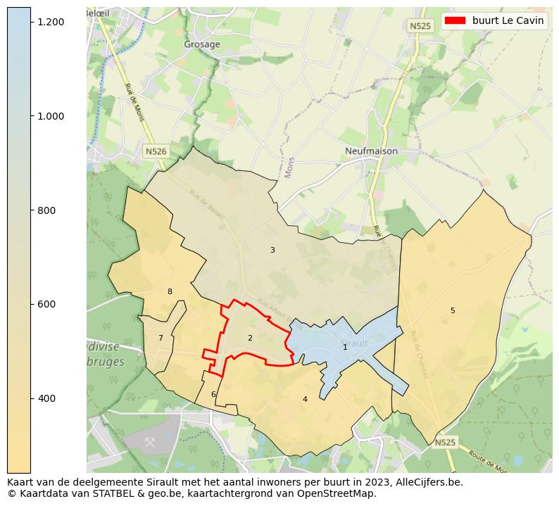 Aantal inwoners op de kaart van de buurt Le Cavin: Op deze pagina vind je veel informatie over inwoners (zoals de verdeling naar leeftijdsgroepen, gezinssamenstelling, geslacht, autochtoon of Belgisch met een immigratie achtergrond,...), woningen (aantallen, types, prijs ontwikkeling, gebruik, type eigendom,...) en méér (autobezit, energieverbruik,...)  op basis van open data van STATBEL en diverse andere bronnen!