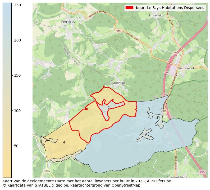 Aantal inwoners op de kaart van de buurt Le Fays-Habitations Dispersees: Op deze pagina vind je veel informatie over inwoners (zoals de verdeling naar leeftijdsgroepen, gezinssamenstelling, geslacht, autochtoon of Belgisch met een immigratie achtergrond,...), woningen (aantallen, types, prijs ontwikkeling, gebruik, type eigendom,...) en méér (autobezit, energieverbruik,...)  op basis van open data van STATBEL en diverse andere bronnen!