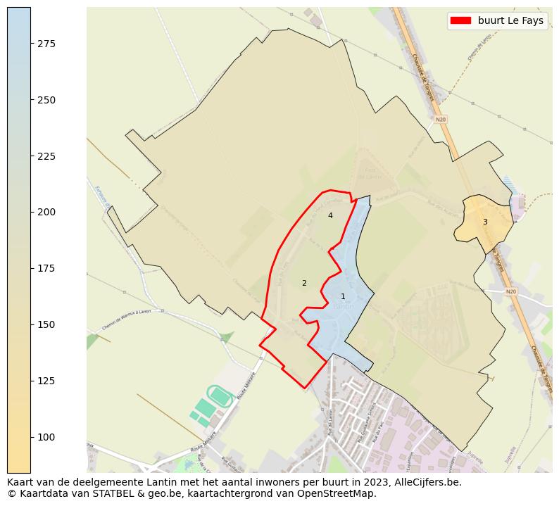 Aantal inwoners op de kaart van de buurt Le Fays: Op deze pagina vind je veel informatie over inwoners (zoals de verdeling naar leeftijdsgroepen, gezinssamenstelling, geslacht, autochtoon of Belgisch met een immigratie achtergrond,...), woningen (aantallen, types, prijs ontwikkeling, gebruik, type eigendom,...) en méér (autobezit, energieverbruik,...)  op basis van open data van STATBEL en diverse andere bronnen!