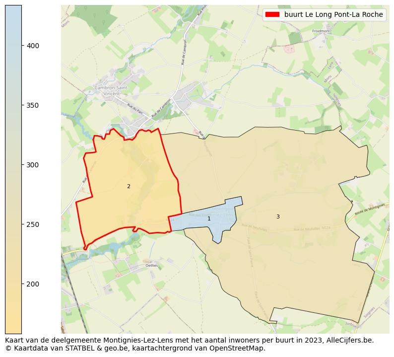 Aantal inwoners op de kaart van de buurt Le Long Pont-La Roche: Op deze pagina vind je veel informatie over inwoners (zoals de verdeling naar leeftijdsgroepen, gezinssamenstelling, geslacht, autochtoon of Belgisch met een immigratie achtergrond,...), woningen (aantallen, types, prijs ontwikkeling, gebruik, type eigendom,...) en méér (autobezit, energieverbruik,...)  op basis van open data van STATBEL en diverse andere bronnen!