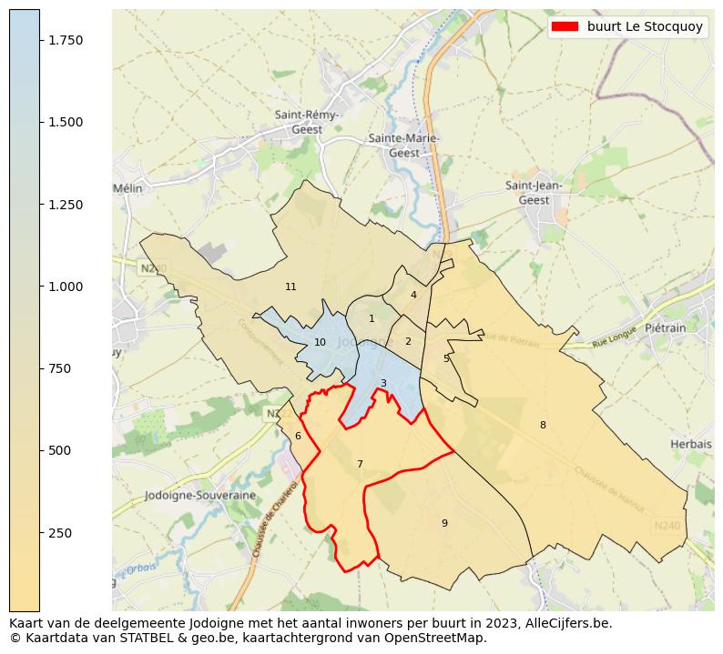 Aantal inwoners op de kaart van de buurt Le Stocquoy: Op deze pagina vind je veel informatie over inwoners (zoals de verdeling naar leeftijdsgroepen, gezinssamenstelling, geslacht, autochtoon of Belgisch met een immigratie achtergrond,...), woningen (aantallen, types, prijs ontwikkeling, gebruik, type eigendom,...) en méér (autobezit, energieverbruik,...)  op basis van open data van STATBEL en diverse andere bronnen!