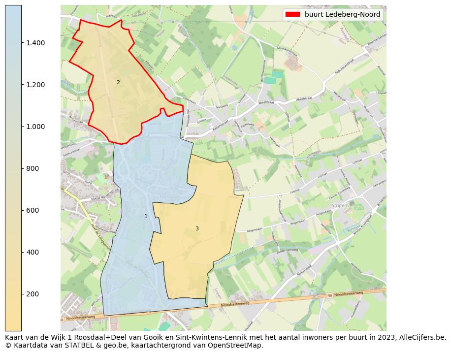 Aantal inwoners op de kaart van de buurt Ledeberg-Noord: Op deze pagina vind je veel informatie over inwoners (zoals de verdeling naar leeftijdsgroepen, gezinssamenstelling, geslacht, autochtoon of Belgisch met een immigratie achtergrond,...), woningen (aantallen, types, prijs ontwikkeling, gebruik, type eigendom,...) en méér (autobezit, energieverbruik,...)  op basis van open data van STATBEL en diverse andere bronnen!