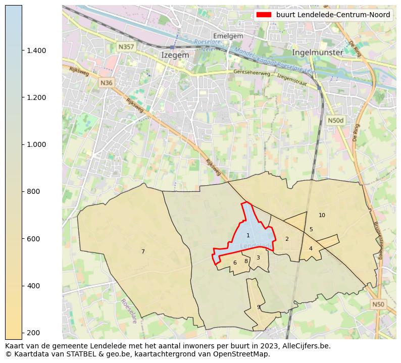 Aantal inwoners op de kaart van de buurt Lendelede-Centrum-Noord: Op deze pagina vind je veel informatie over inwoners (zoals de verdeling naar leeftijdsgroepen, gezinssamenstelling, geslacht, autochtoon of Belgisch met een immigratie achtergrond,...), woningen (aantallen, types, prijs ontwikkeling, gebruik, type eigendom,...) en méér (autobezit, energieverbruik,...)  op basis van open data van STATBEL en diverse andere bronnen!