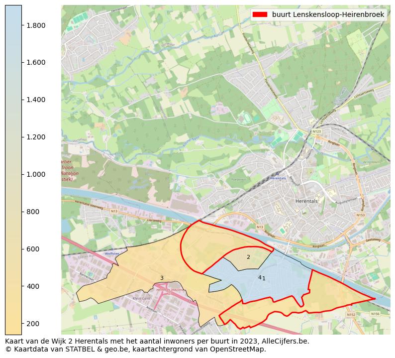 Aantal inwoners op de kaart van de buurt Lenskensloop-Heirenbroek: Op deze pagina vind je veel informatie over inwoners (zoals de verdeling naar leeftijdsgroepen, gezinssamenstelling, geslacht, autochtoon of Belgisch met een immigratie achtergrond,...), woningen (aantallen, types, prijs ontwikkeling, gebruik, type eigendom,...) en méér (autobezit, energieverbruik,...)  op basis van open data van STATBEL en diverse andere bronnen!