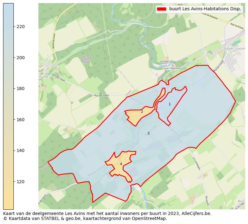 Aantal inwoners op de kaart van de buurt Les Avins-Habitations Disp.: Op deze pagina vind je veel informatie over inwoners (zoals de verdeling naar leeftijdsgroepen, gezinssamenstelling, geslacht, autochtoon of Belgisch met een immigratie achtergrond,...), woningen (aantallen, types, prijs ontwikkeling, gebruik, type eigendom,...) en méér (autobezit, energieverbruik,...)  op basis van open data van STATBEL en diverse andere bronnen!