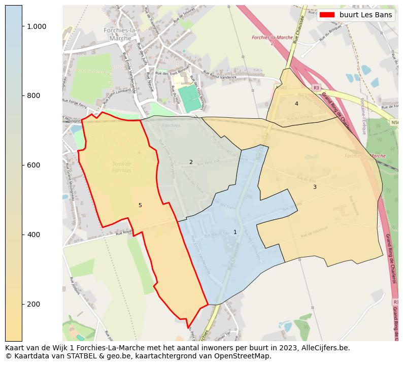 Aantal inwoners op de kaart van de buurt Les Bans: Op deze pagina vind je veel informatie over inwoners (zoals de verdeling naar leeftijdsgroepen, gezinssamenstelling, geslacht, autochtoon of Belgisch met een immigratie achtergrond,...), woningen (aantallen, types, prijs ontwikkeling, gebruik, type eigendom,...) en méér (autobezit, energieverbruik,...)  op basis van open data van STATBEL en diverse andere bronnen!