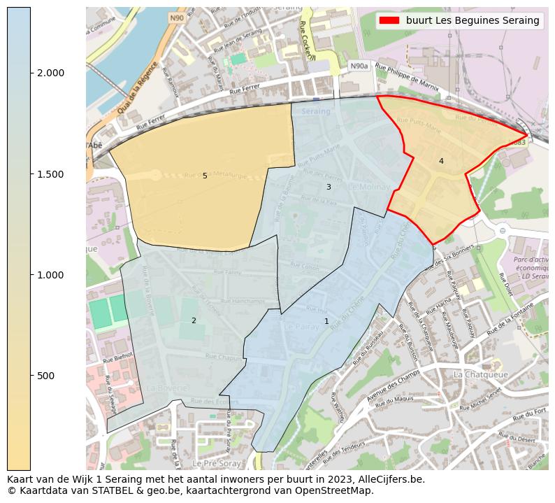 Aantal inwoners op de kaart van de buurt Les Beguines: Op deze pagina vind je veel informatie over inwoners (zoals de verdeling naar leeftijdsgroepen, gezinssamenstelling, geslacht, autochtoon of Belgisch met een immigratie achtergrond,...), woningen (aantallen, types, prijs ontwikkeling, gebruik, type eigendom,...) en méér (autobezit, energieverbruik,...)  op basis van open data van STATBEL en diverse andere bronnen!
