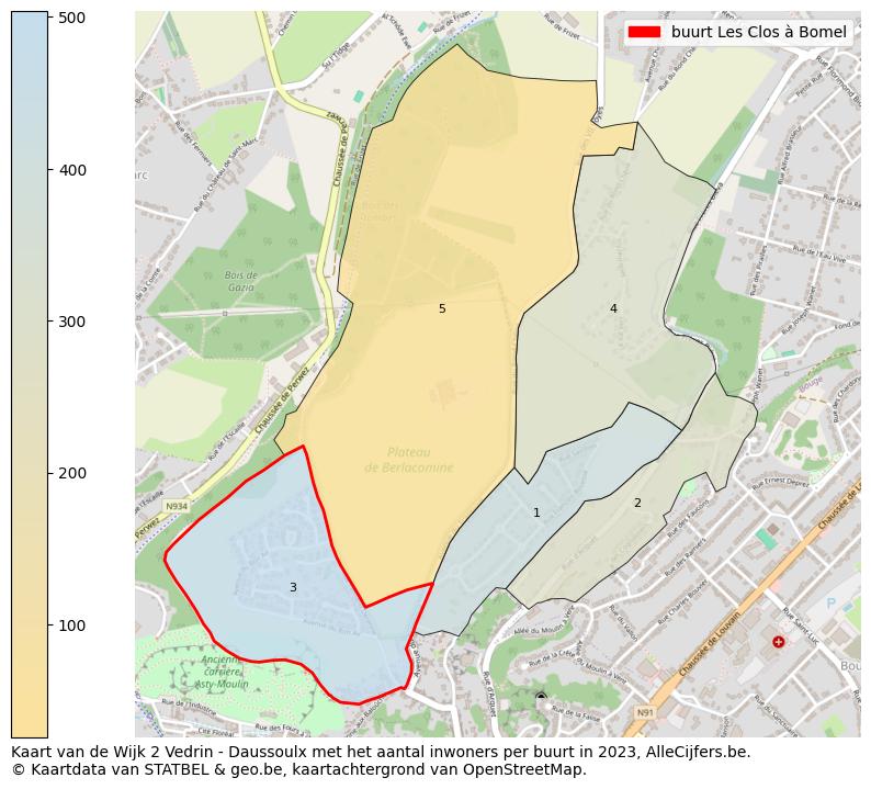 Aantal inwoners op de kaart van de buurt Les Clos à Bomel: Op deze pagina vind je veel informatie over inwoners (zoals de verdeling naar leeftijdsgroepen, gezinssamenstelling, geslacht, autochtoon of Belgisch met een immigratie achtergrond,...), woningen (aantallen, types, prijs ontwikkeling, gebruik, type eigendom,...) en méér (autobezit, energieverbruik,...)  op basis van open data van STATBEL en diverse andere bronnen!