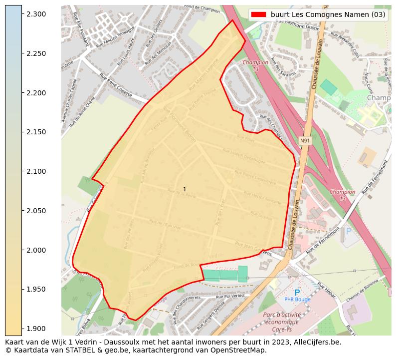 Aantal inwoners op de kaart van de buurt Les Comognes: Op deze pagina vind je veel informatie over inwoners (zoals de verdeling naar leeftijdsgroepen, gezinssamenstelling, geslacht, autochtoon of Belgisch met een immigratie achtergrond,...), woningen (aantallen, types, prijs ontwikkeling, gebruik, type eigendom,...) en méér (autobezit, energieverbruik,...)  op basis van open data van STATBEL en diverse andere bronnen!