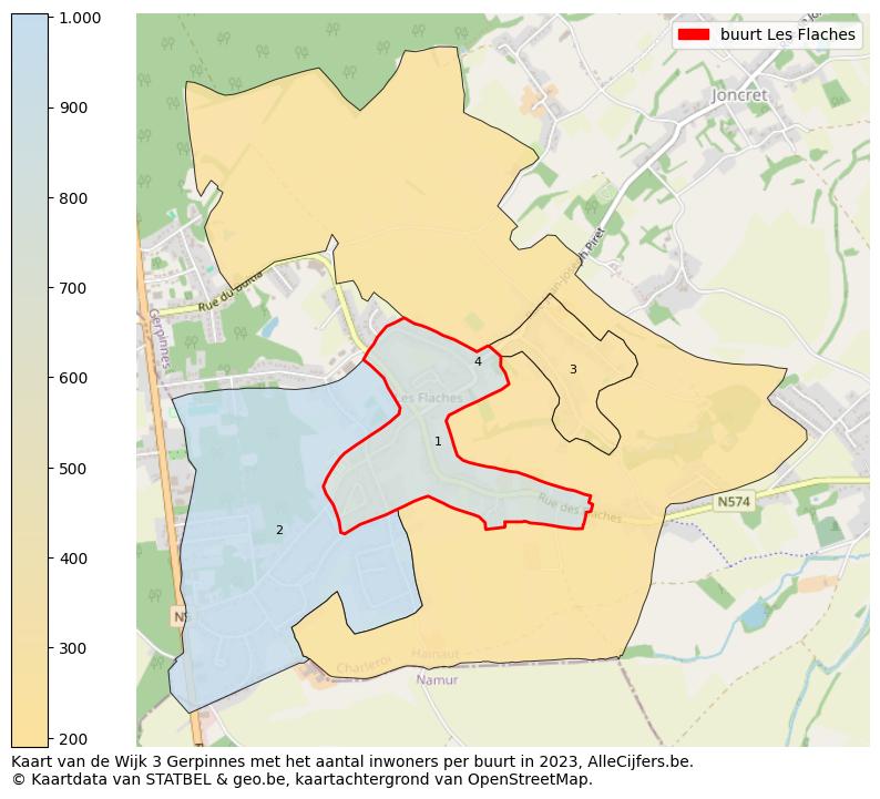 Aantal inwoners op de kaart van de buurt Les Flaches: Op deze pagina vind je veel informatie over inwoners (zoals de verdeling naar leeftijdsgroepen, gezinssamenstelling, geslacht, autochtoon of Belgisch met een immigratie achtergrond,...), woningen (aantallen, types, prijs ontwikkeling, gebruik, type eigendom,...) en méér (autobezit, energieverbruik,...)  op basis van open data van STATBEL en diverse andere bronnen!