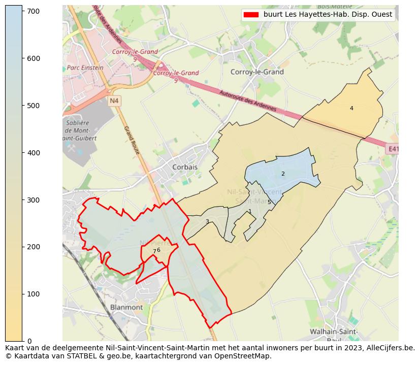 Aantal inwoners op de kaart van de buurt Les Hayettes-Hab. Disp. Ouest: Op deze pagina vind je veel informatie over inwoners (zoals de verdeling naar leeftijdsgroepen, gezinssamenstelling, geslacht, autochtoon of Belgisch met een immigratie achtergrond,...), woningen (aantallen, types, prijs ontwikkeling, gebruik, type eigendom,...) en méér (autobezit, energieverbruik,...)  op basis van open data van STATBEL en diverse andere bronnen!