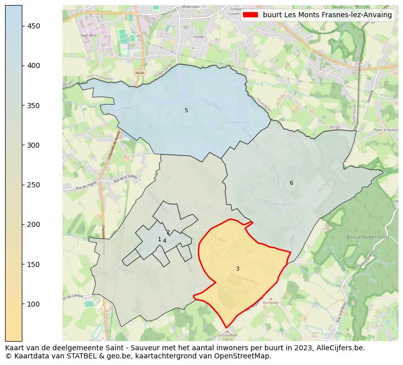 Aantal inwoners op de kaart van de buurt Les Monts: Op deze pagina vind je veel informatie over inwoners (zoals de verdeling naar leeftijdsgroepen, gezinssamenstelling, geslacht, autochtoon of Belgisch met een immigratie achtergrond,...), woningen (aantallen, types, prijs ontwikkeling, gebruik, type eigendom,...) en méér (autobezit, energieverbruik,...)  op basis van open data van STATBEL en diverse andere bronnen!