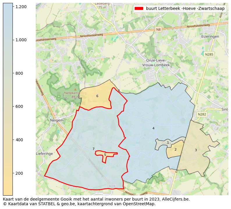 Aantal inwoners op de kaart van de buurt Letterbeek -Hoeve -Zwartschaap: Op deze pagina vind je veel informatie over inwoners (zoals de verdeling naar leeftijdsgroepen, gezinssamenstelling, geslacht, autochtoon of Belgisch met een immigratie achtergrond,...), woningen (aantallen, types, prijs ontwikkeling, gebruik, type eigendom,...) en méér (autobezit, energieverbruik,...)  op basis van open data van STATBEL en diverse andere bronnen!