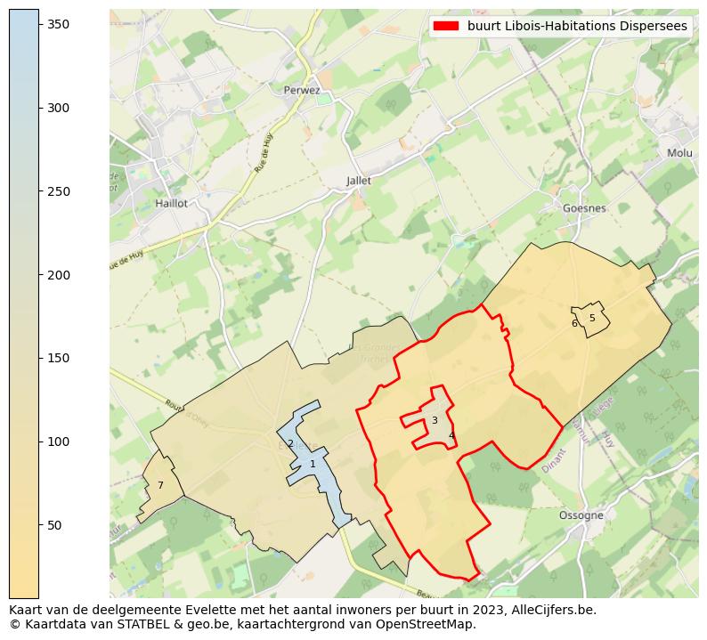 Aantal inwoners op de kaart van de buurt Libois-Habitations Dispersees: Op deze pagina vind je veel informatie over inwoners (zoals de verdeling naar leeftijdsgroepen, gezinssamenstelling, geslacht, autochtoon of Belgisch met een immigratie achtergrond,...), woningen (aantallen, types, prijs ontwikkeling, gebruik, type eigendom,...) en méér (autobezit, energieverbruik,...)  op basis van open data van STATBEL en diverse andere bronnen!