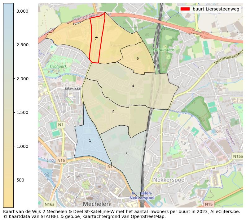 Aantal inwoners op de kaart van de buurt Liersesteenweg: Op deze pagina vind je veel informatie over inwoners (zoals de verdeling naar leeftijdsgroepen, gezinssamenstelling, geslacht, autochtoon of Belgisch met een immigratie achtergrond,...), woningen (aantallen, types, prijs ontwikkeling, gebruik, type eigendom,...) en méér (autobezit, energieverbruik,...)  op basis van open data van STATBEL en diverse andere bronnen!