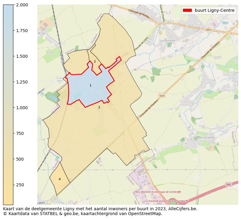 Aantal inwoners op de kaart van de buurt Ligny-Centre: Op deze pagina vind je veel informatie over inwoners (zoals de verdeling naar leeftijdsgroepen, gezinssamenstelling, geslacht, autochtoon of Belgisch met een immigratie achtergrond,...), woningen (aantallen, types, prijs ontwikkeling, gebruik, type eigendom,...) en méér (autobezit, energieverbruik,...)  op basis van open data van STATBEL en diverse andere bronnen!