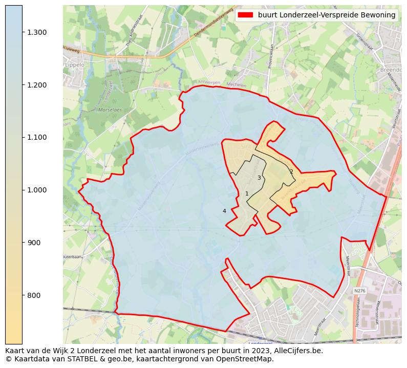 Aantal inwoners op de kaart van de buurt Londerzeel-Verspreide Bewoning: Op deze pagina vind je veel informatie over inwoners (zoals de verdeling naar leeftijdsgroepen, gezinssamenstelling, geslacht, autochtoon of Belgisch met een immigratie achtergrond,...), woningen (aantallen, types, prijs ontwikkeling, gebruik, type eigendom,...) en méér (autobezit, energieverbruik,...)  op basis van open data van STATBEL en diverse andere bronnen!