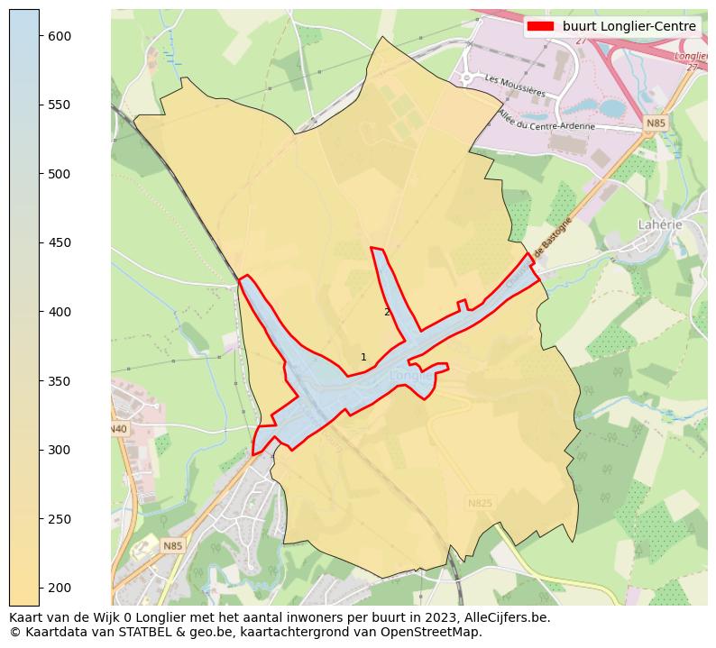 Aantal inwoners op de kaart van de buurt Longlier-Centre: Op deze pagina vind je veel informatie over inwoners (zoals de verdeling naar leeftijdsgroepen, gezinssamenstelling, geslacht, autochtoon of Belgisch met een immigratie achtergrond,...), woningen (aantallen, types, prijs ontwikkeling, gebruik, type eigendom,...) en méér (autobezit, energieverbruik,...)  op basis van open data van STATBEL en diverse andere bronnen!