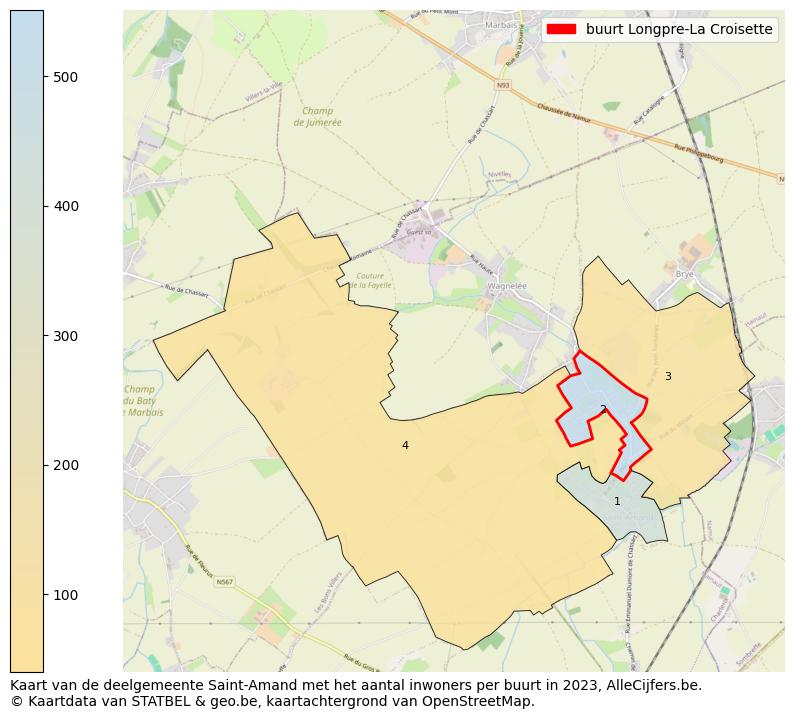 Aantal inwoners op de kaart van de buurt Longpre-La Croisette: Op deze pagina vind je veel informatie over inwoners (zoals de verdeling naar leeftijdsgroepen, gezinssamenstelling, geslacht, autochtoon of Belgisch met een immigratie achtergrond,...), woningen (aantallen, types, prijs ontwikkeling, gebruik, type eigendom,...) en méér (autobezit, energieverbruik,...)  op basis van open data van STATBEL en diverse andere bronnen!