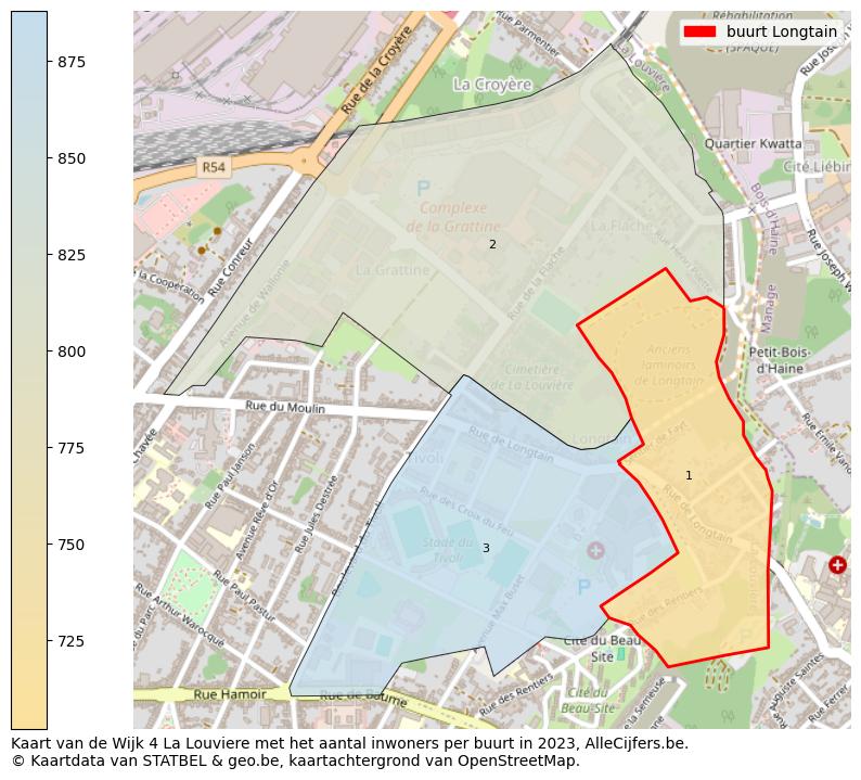 Aantal inwoners op de kaart van de buurt Longtain: Op deze pagina vind je veel informatie over inwoners (zoals de verdeling naar leeftijdsgroepen, gezinssamenstelling, geslacht, autochtoon of Belgisch met een immigratie achtergrond,...), woningen (aantallen, types, prijs ontwikkeling, gebruik, type eigendom,...) en méér (autobezit, energieverbruik,...)  op basis van open data van STATBEL en diverse andere bronnen!