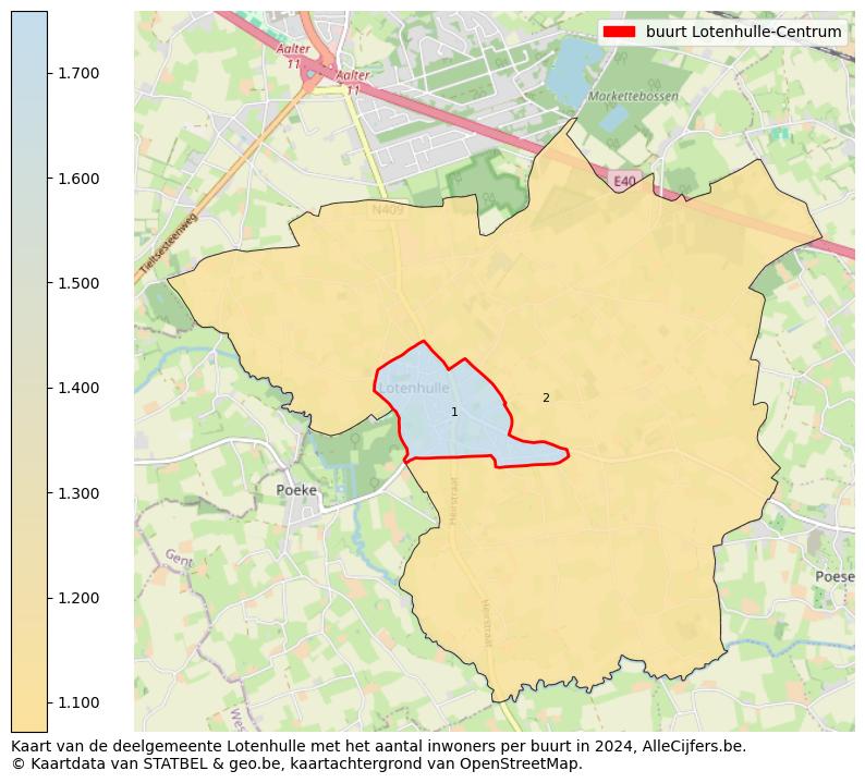 Aantal inwoners op de kaart van de buurt Lotenhulle-Centrum: Op deze pagina vind je veel informatie over inwoners (zoals de verdeling naar leeftijdsgroepen, gezinssamenstelling, geslacht, autochtoon of Belgisch met een immigratie achtergrond,...), woningen (aantallen, types, prijs ontwikkeling, gebruik, type eigendom,...) en méér (autobezit, energieverbruik,...)  op basis van open data van STATBEL en diverse andere bronnen!