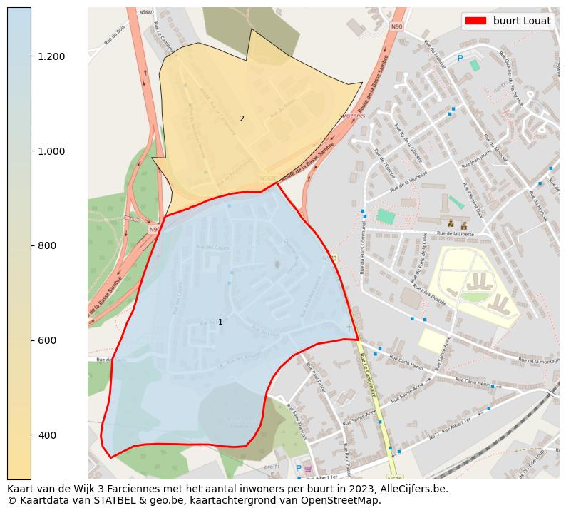 Aantal inwoners op de kaart van de buurt Louat: Op deze pagina vind je veel informatie over inwoners (zoals de verdeling naar leeftijdsgroepen, gezinssamenstelling, geslacht, autochtoon of Belgisch met een immigratie achtergrond,...), woningen (aantallen, types, prijs ontwikkeling, gebruik, type eigendom,...) en méér (autobezit, energieverbruik,...)  op basis van open data van STATBEL en diverse andere bronnen!