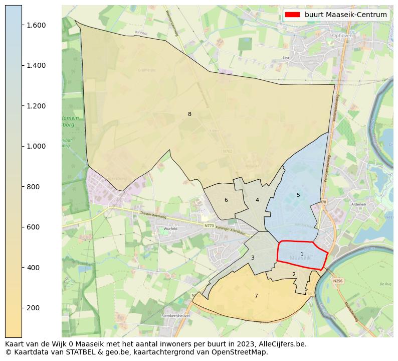 Aantal inwoners op de kaart van de buurt Maaseik-Centrum: Op deze pagina vind je veel informatie over inwoners (zoals de verdeling naar leeftijdsgroepen, gezinssamenstelling, geslacht, autochtoon of Belgisch met een immigratie achtergrond,...), woningen (aantallen, types, prijs ontwikkeling, gebruik, type eigendom,...) en méér (autobezit, energieverbruik,...)  op basis van open data van STATBEL en diverse andere bronnen!