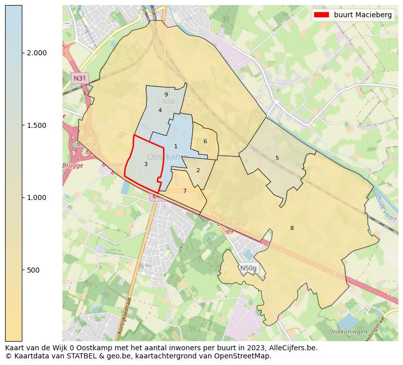 Aantal inwoners op de kaart van de buurt Macieberg: Op deze pagina vind je veel informatie over inwoners (zoals de verdeling naar leeftijdsgroepen, gezinssamenstelling, geslacht, autochtoon of Belgisch met een immigratie achtergrond,...), woningen (aantallen, types, prijs ontwikkeling, gebruik, type eigendom,...) en méér (autobezit, energieverbruik,...)  op basis van open data van STATBEL en diverse andere bronnen!