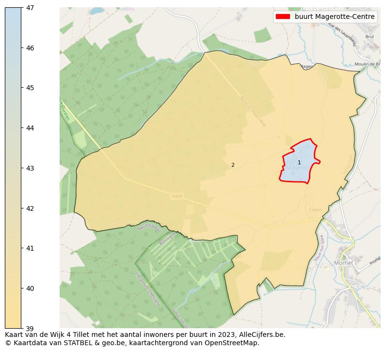Aantal inwoners op de kaart van de buurt Magerotte-Centre: Op deze pagina vind je veel informatie over inwoners (zoals de verdeling naar leeftijdsgroepen, gezinssamenstelling, geslacht, autochtoon of Belgisch met een immigratie achtergrond,...), woningen (aantallen, types, prijs ontwikkeling, gebruik, type eigendom,...) en méér (autobezit, energieverbruik,...)  op basis van open data van STATBEL en diverse andere bronnen!