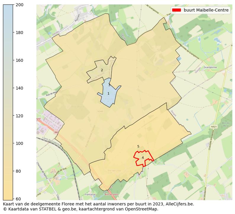 Aantal inwoners op de kaart van de buurt Maibelle-Centre: Op deze pagina vind je veel informatie over inwoners (zoals de verdeling naar leeftijdsgroepen, gezinssamenstelling, geslacht, autochtoon of Belgisch met een immigratie achtergrond,...), woningen (aantallen, types, prijs ontwikkeling, gebruik, type eigendom,...) en méér (autobezit, energieverbruik,...)  op basis van open data van STATBEL en diverse andere bronnen!