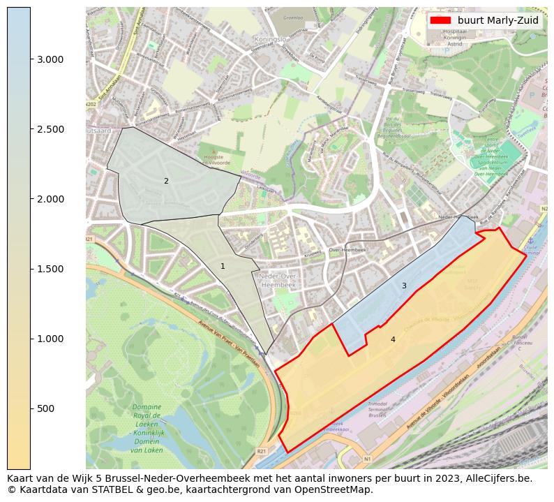 Aantal inwoners op de kaart van de buurt Marly-Zuid: Op deze pagina vind je veel informatie over inwoners (zoals de verdeling naar leeftijdsgroepen, gezinssamenstelling, geslacht, autochtoon of Belgisch met een immigratie achtergrond,...), woningen (aantallen, types, prijs ontwikkeling, gebruik, type eigendom,...) en méér (autobezit, energieverbruik,...)  op basis van open data van STATBEL en diverse andere bronnen!