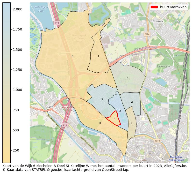 Aantal inwoners op de kaart van de buurt Marokken: Op deze pagina vind je veel informatie over inwoners (zoals de verdeling naar leeftijdsgroepen, gezinssamenstelling, geslacht, autochtoon of Belgisch met een immigratie achtergrond,...), woningen (aantallen, types, prijs ontwikkeling, gebruik, type eigendom,...) en méér (autobezit, energieverbruik,...)  op basis van open data van STATBEL en diverse andere bronnen!