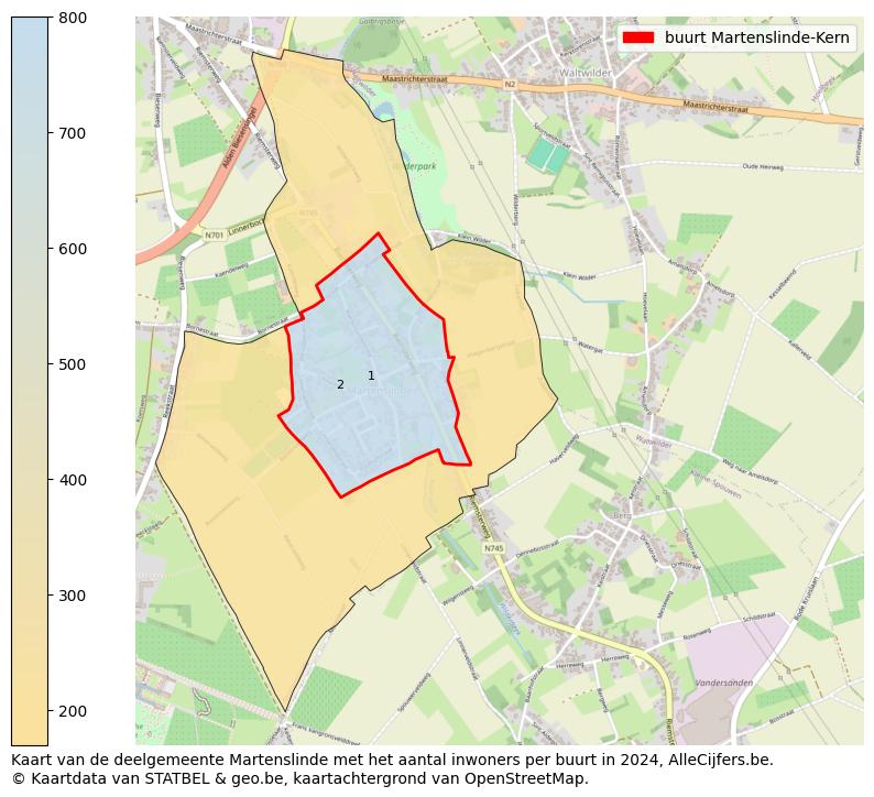 Aantal inwoners op de kaart van de buurt Martenslinde-Kern: Op deze pagina vind je veel informatie over inwoners (zoals de verdeling naar leeftijdsgroepen, gezinssamenstelling, geslacht, autochtoon of Belgisch met een immigratie achtergrond,...), woningen (aantallen, types, prijs ontwikkeling, gebruik, type eigendom,...) en méér (autobezit, energieverbruik,...)  op basis van open data van STATBEL en diverse andere bronnen!