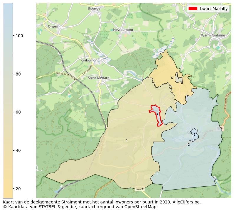 Aantal inwoners op de kaart van de buurt Martilly: Op deze pagina vind je veel informatie over inwoners (zoals de verdeling naar leeftijdsgroepen, gezinssamenstelling, geslacht, autochtoon of Belgisch met een immigratie achtergrond,...), woningen (aantallen, types, prijs ontwikkeling, gebruik, type eigendom,...) en méér (autobezit, energieverbruik,...)  op basis van open data van STATBEL en diverse andere bronnen!