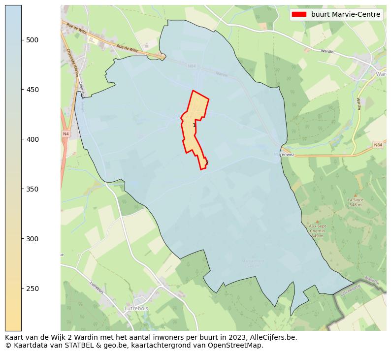 Aantal inwoners op de kaart van de buurt Marvie-Centre: Op deze pagina vind je veel informatie over inwoners (zoals de verdeling naar leeftijdsgroepen, gezinssamenstelling, geslacht, autochtoon of Belgisch met een immigratie achtergrond,...), woningen (aantallen, types, prijs ontwikkeling, gebruik, type eigendom,...) en méér (autobezit, energieverbruik,...)  op basis van open data van STATBEL en diverse andere bronnen!