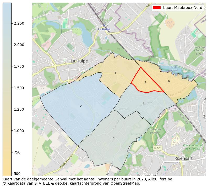Aantal inwoners op de kaart van de buurt Maubroux-Nord: Op deze pagina vind je veel informatie over inwoners (zoals de verdeling naar leeftijdsgroepen, gezinssamenstelling, geslacht, autochtoon of Belgisch met een immigratie achtergrond,...), woningen (aantallen, types, prijs ontwikkeling, gebruik, type eigendom,...) en méér (autobezit, energieverbruik,...)  op basis van open data van STATBEL en diverse andere bronnen!