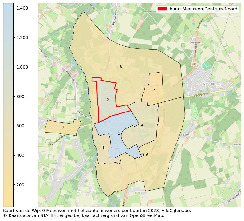 Aantal inwoners op de kaart van de buurt Meeuwen-Centrum-Noord: Op deze pagina vind je veel informatie over inwoners (zoals de verdeling naar leeftijdsgroepen, gezinssamenstelling, geslacht, autochtoon of Belgisch met een immigratie achtergrond,...), woningen (aantallen, types, prijs ontwikkeling, gebruik, type eigendom,...) en méér (autobezit, energieverbruik,...)  op basis van open data van STATBEL en diverse andere bronnen!